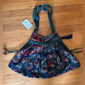 NWT Boho bag with zipper